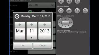 Btech, MCA, student project in Android bank transcations screenshot 4