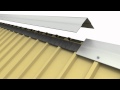 Flex-O-Vent Metal Roofing Ridge Vent