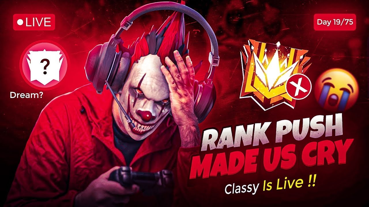 12h New  Cs Rank Push To Top 1 GrandMaster 🔥 With Highest Streak Ever 🤯 Garena - Free Fire