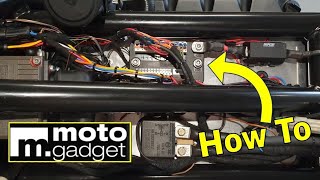 BMW K100 Motogadget M-unit Wiring (How-To)