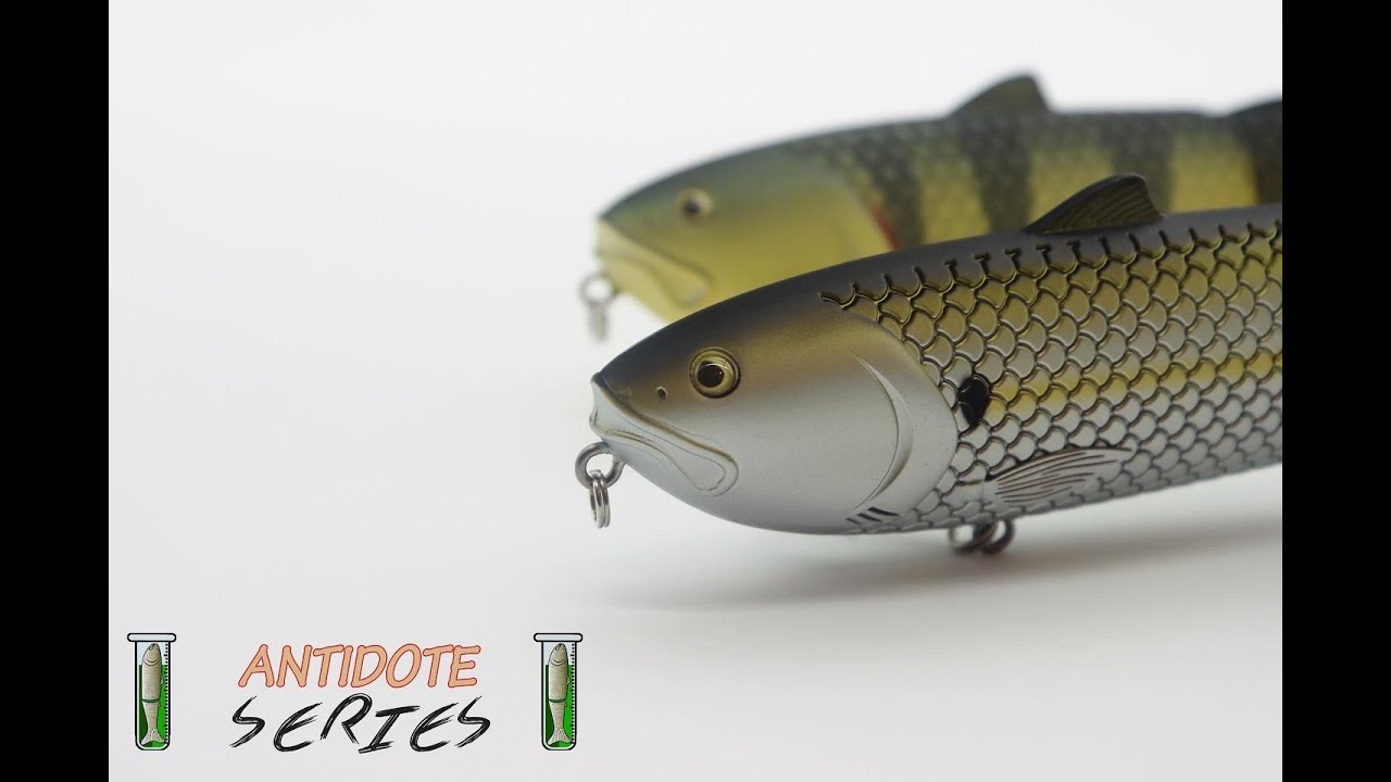 Baitsanity Antidote 7 Glide Bait - Swimbait Fishing Action - YouTube
