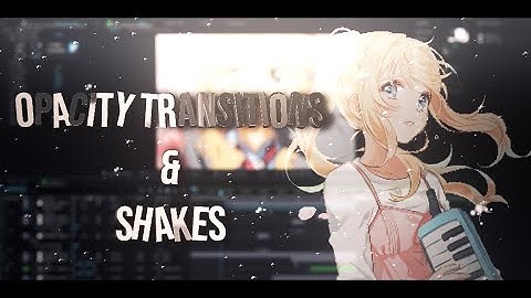 Smooth Transition and Shakes | After Effects AMV Tutorial