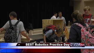 Best Robotics Practice  Day - TROY TrojanVision News