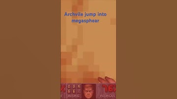 Archvile jump into mega sphere #doom 2 TNT Evilution Storage Facility Ultraviolent PS5