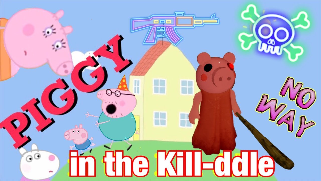 Peppa Pig Edited - parody funny clean Piggy in the Kill-ddle 