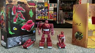 Transformers generations war for cybertron kingdom Warpath G1 vintage complete collection comparison