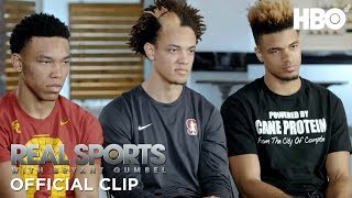 The st. brown brothers speak three languages, get good grades, and are
great at football. all of them could wind up in nfl. #hbo
#realsportssub...