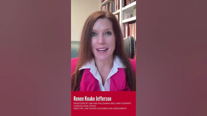 Prof. Renee Knake Jefferson reacts to confirmation...