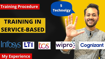 Training For Freshers In Cognizant, Wipro, Infosys, TCS, L&T | Service Based Companies|My Experience