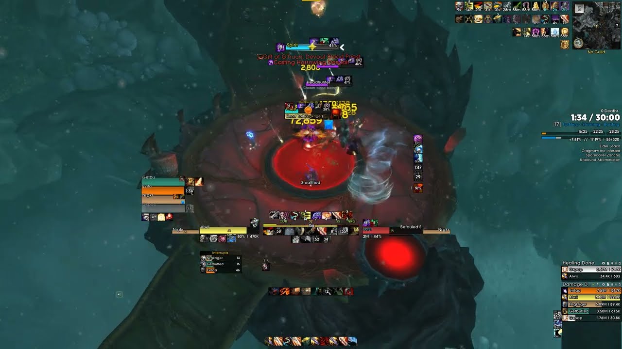 Im Learing Outlow ROuge POV The Underrot Mythic +17 | Fortified Storming Bursting S2