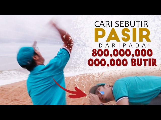 Campak Sebutir Pasir Atas Pantai, Kena Cari Balik class=