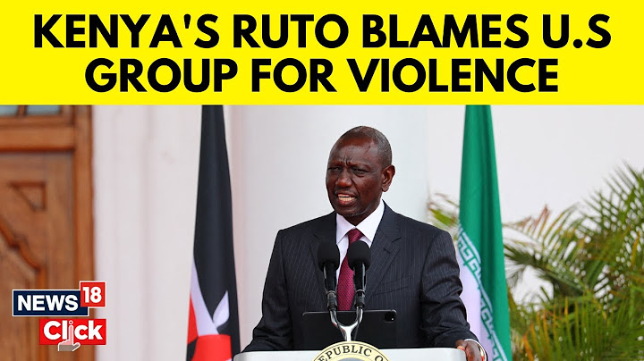 Kenya Protest News | Fresh Protests Erupt in Kenya; President Ruto Alleges Role Of US Group | N18G