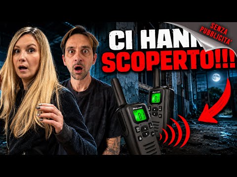 NO ADS - We’re being spied on inside the former Italian AREA 51! We film strange lights in the sky!