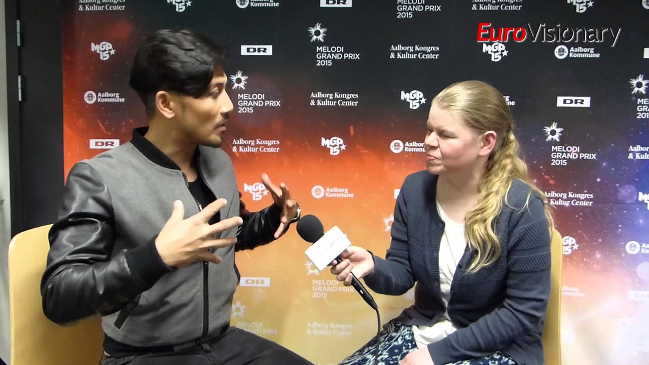 Andy Roda - Love Is Love - Melodi Grand Prix 2015 - Interview - YouTube