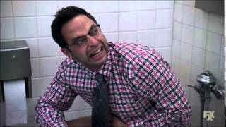 Hilarous Bathroom Scene - The League - Season 6 Episode 11