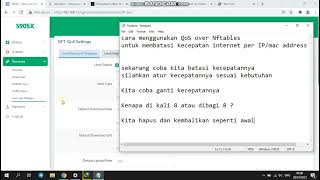 Cara menggunakan Qos over Nftables openwrt (membatasi kecepatan internet) Cara menggunakan Qos over Nftables openwrt (membatasi kecepatan internet)