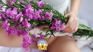 How To Arrange Flowers And Flower Buds In A Vase | Beautiful Flower Arrangement | Viral 2023