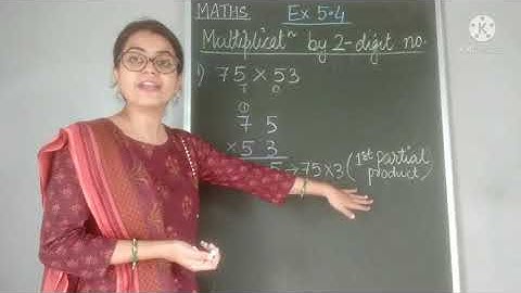 CLASS IV MATHS Ch 5 Multiplication by 2-digit number Ex 5.4 Q1