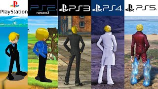Evolution of Sanji in Playstation (2001-2024) 4K 60fps