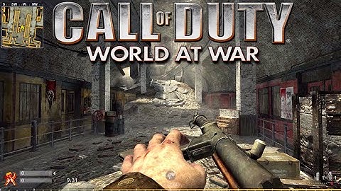CoD: World at War (PC) 2022 Multiplayer Gameplay - Station
