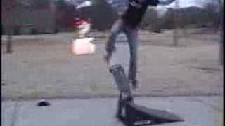 kickflip off kicker
