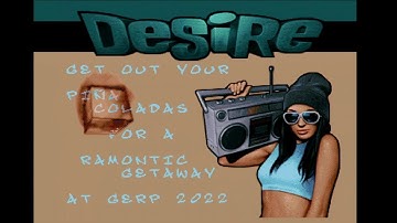Commodore Amiga demo: Desire - Ramontic Getaway (2022)