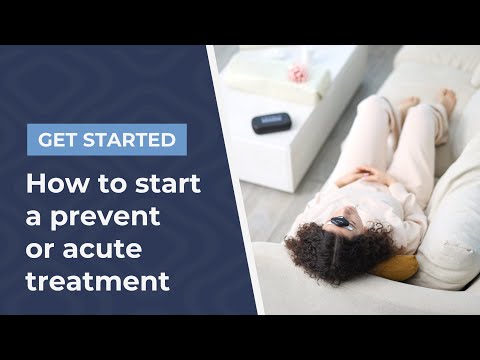 How to start a CEFALY ACUTE & PREVENT treatment