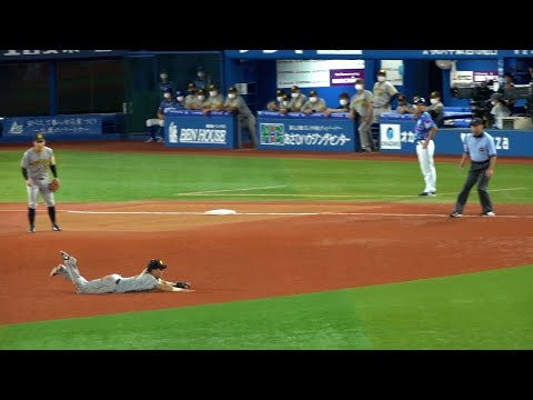 木浪が躍動する超ファインプレー！コロナ離脱中野の穴を埋める。佐藤輝明　 2022年8月9日 阪神タイガース  近本 佐藤輝明