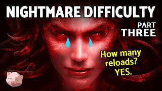 WTFFFFFFF! Heart of the Swarm NIGHTMARE DIFFICULTY: Part 3 - StarCraft 2