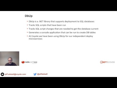 .NET Core + Redis = Awesome, Highly-Scalable, Responsive Apps - RedisConf 2020