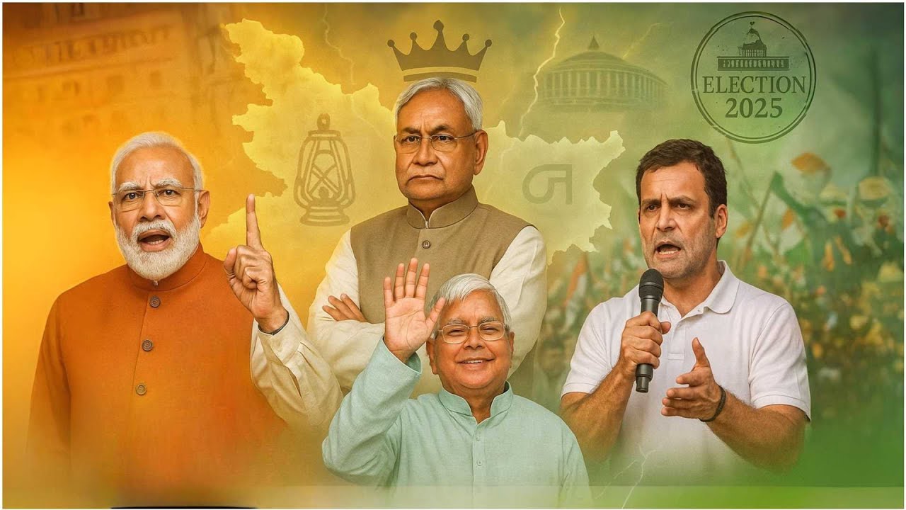 Bihar Election 2025: Modi’s Plans vs Rahul, Nitish & Lalu’s Power Clash