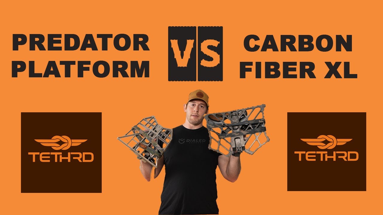 TETHRD PREDATOR PLATFORM VS. PREDATOR CFXL CARBON FIBER PLATFORM ...