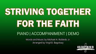 Vignette de la vidéo "Striving Together for the Faith | Soprano | Vocal Guide Sis. Strauz Freesia Simong"