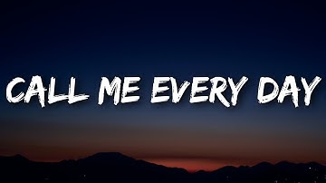 Chris Brown - Call Me Every Day (Lyrics) Ft. WizKid