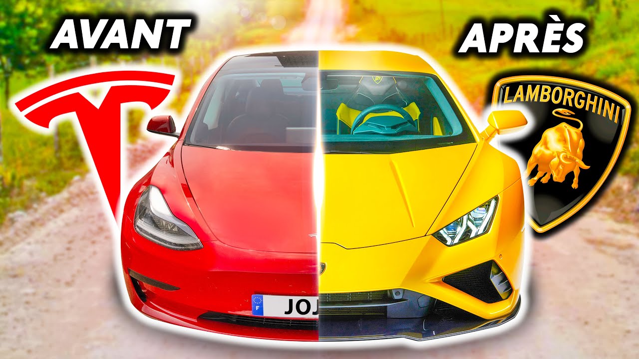 Je transforme ma Tesla en Lamborghini ! (Test HONOR Magic 4 Pro)