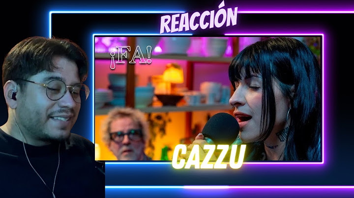 REACCIONANDO a Como la flor - Cazzu (con Mex Urtizberea) | Sesiones ¡FA! / KHIRE REACCION