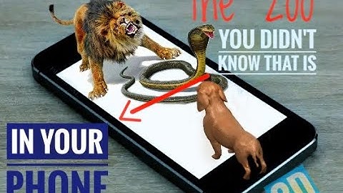 How To View Animal In 3D Format With Google On Your Mobile Phone