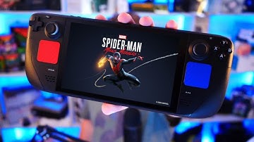 Marvel’s Spider-Man: Miles Morales On Steam Deck.  My Best Image Quality 30FPS OR HQ 40FPS Settings