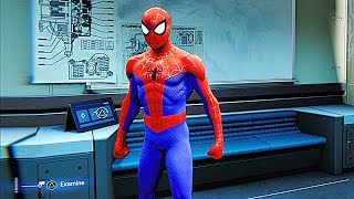 SPIDER-MAN PS4 Into The Spider-Verse Suit Free Roam Gameplay (SPIDERMAN PS4 Silver Lining DLC)