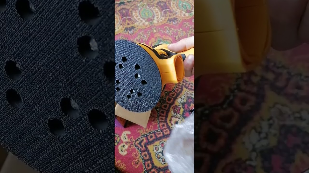 распаковка. шлифмашинка DEKO 