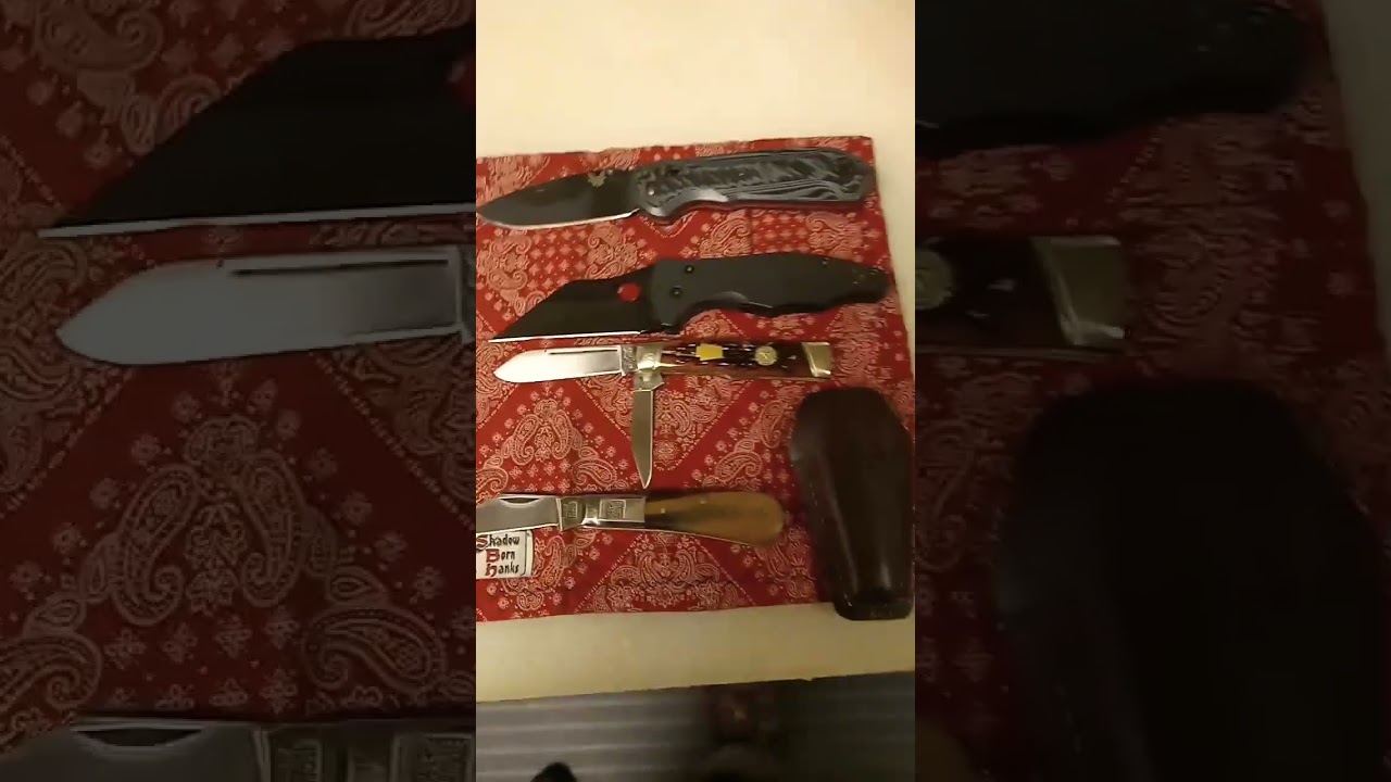 In the pocket today is the Benchmade super freak , spyderco Yojimbo, TEW barlow 