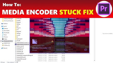 How To: Fix Adobe Media Encoder Won’t Load, Open & Freezes and Hangs on Splash Screen