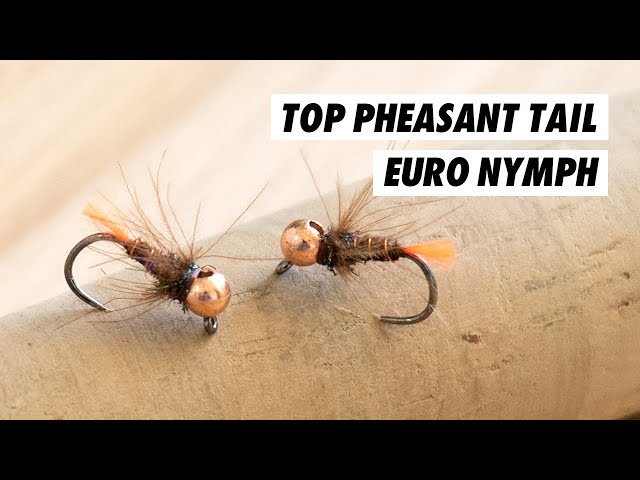 How To Tie Flashback Pheasant Tail Hot Tag Nymph// Top euro nymph fly tying  tutorial 