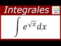 INTEGRACIÓN POR SUSTITUCIÓN Y PARTES - Ejercicio 2