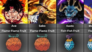 One Piece Characters Who Ate Same Devil Fruit