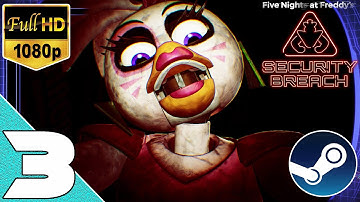 FNaF: Security Breach - 100% Walkthrough (Collectibles) Part 3 - Loading Docks / Lost and Found