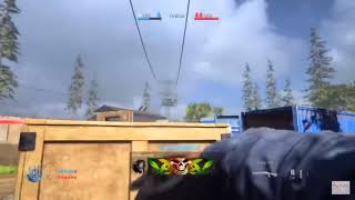 Crazy throwing knife kill on MODERN WARFARE ALPHA 2V2