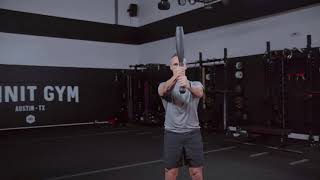 Steel Club Two-Arm Front Press