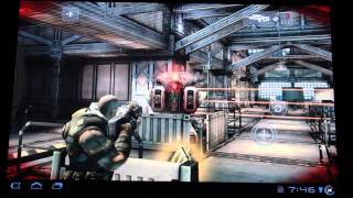 Shadowgun on Tegra 2 Honeycomb Xoom