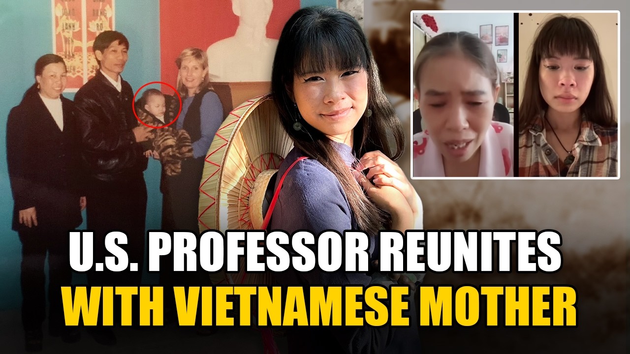 U.S. Professor Finds Her Vietnamese Mother After 25 Years | An Emotional Reunion